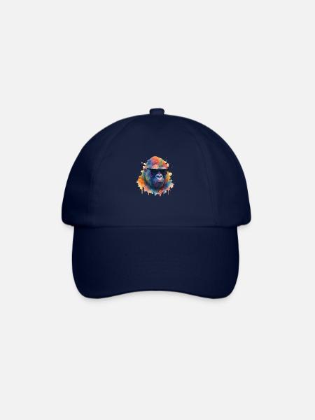 gorilla sonnenbrille - Baseballkasket - blå/blå