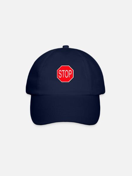 Stop! - Casquette classique - bleu/bleu