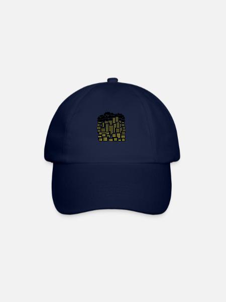 Stadt - Baseballkappe - Blau/Blau