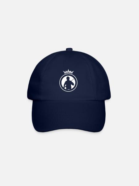 Angler - Fisherman - Fishing - Baseballkappe - Blau/Blau