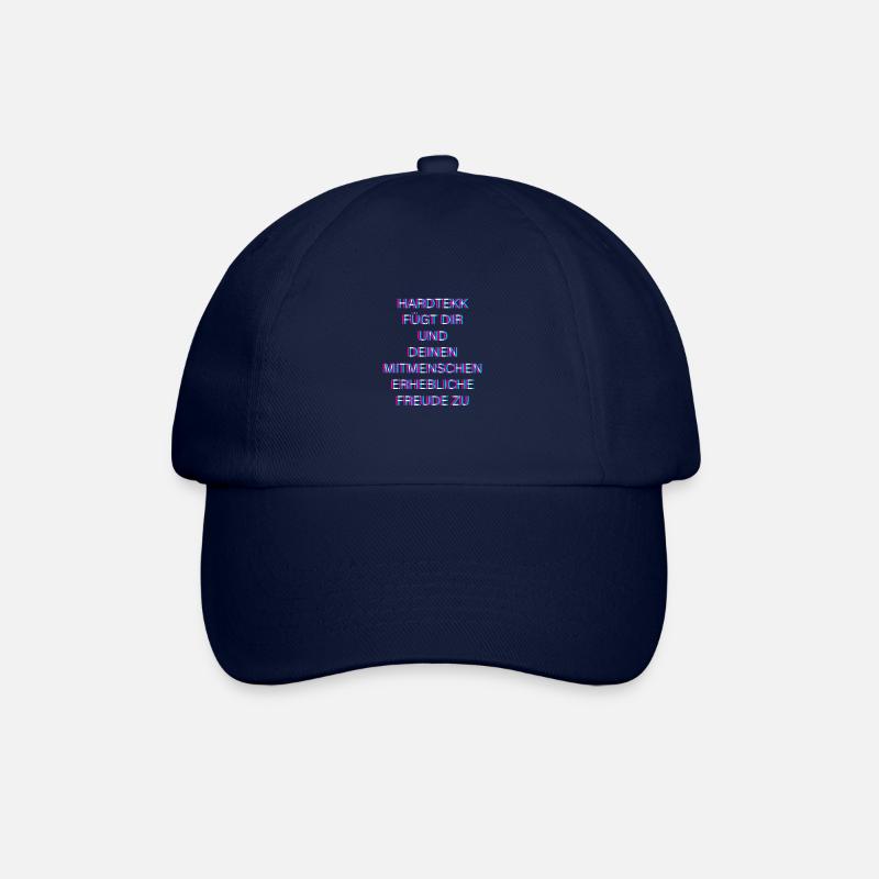 Hardtekk Tekk - Baseballkappe - Blau/Blau
