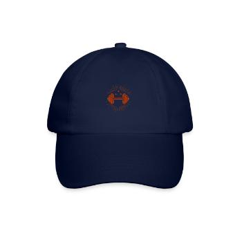Musculation - Haltérophilie - Fitness - Entraînement - Casquette classique - bleu/bleu - Devant