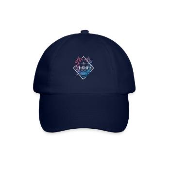 DEMON Oni Maske - Baseballkappe - Blau/Blau - Vorne