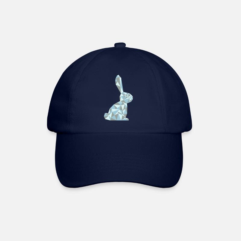 Hase - Baseballkappe - Blau/Blau
