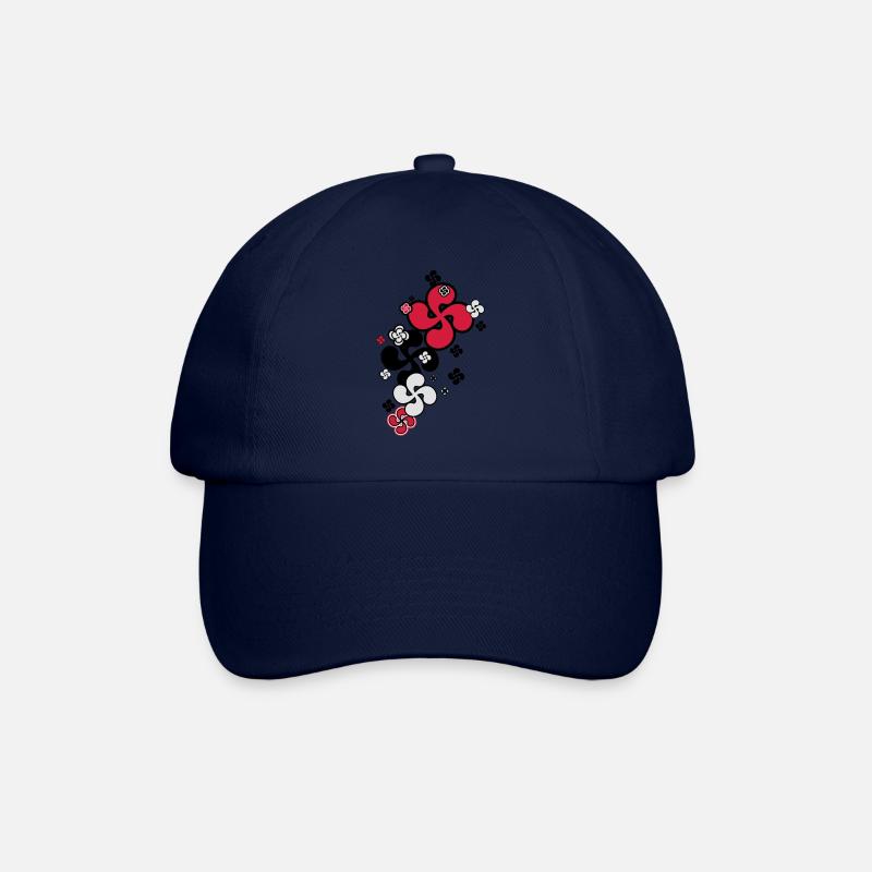 Croix Basque star - Casquette classique - bleu/bleu