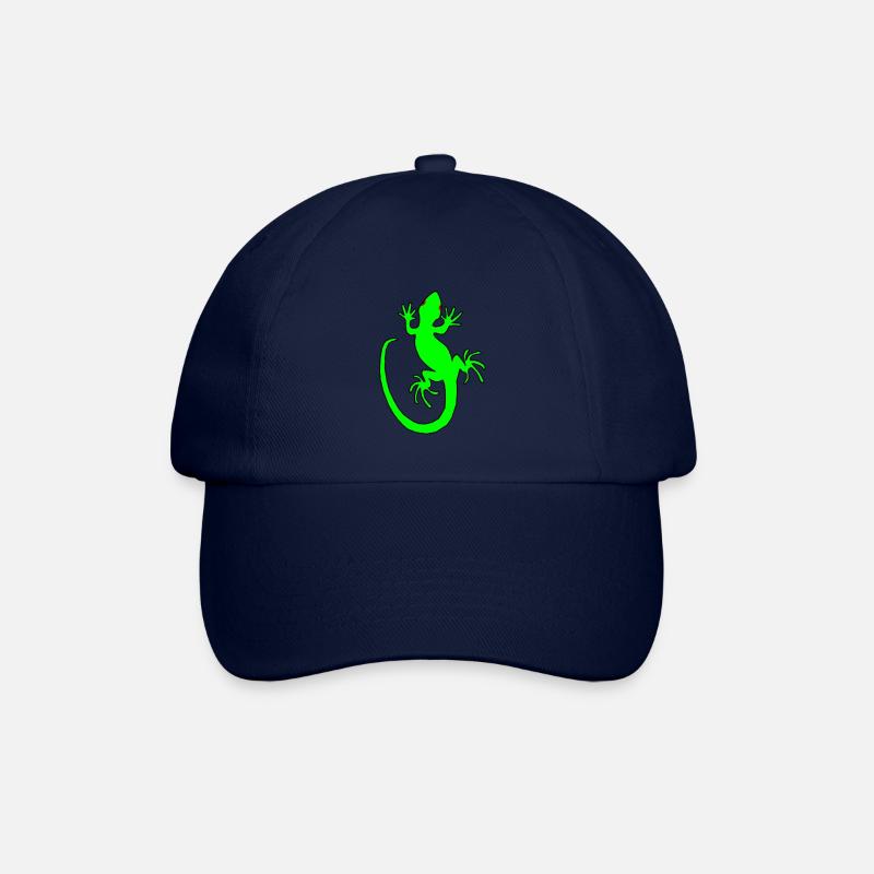Neon Gecko - Baseballkappe - Blau/Blau