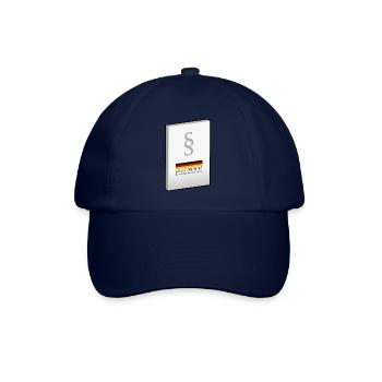 Grundgesetz BRD - Baseballkappe - Blau/Blau - Vorne