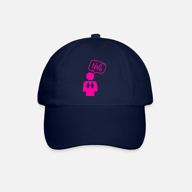 Non - Casquette classique - bleu/bleu