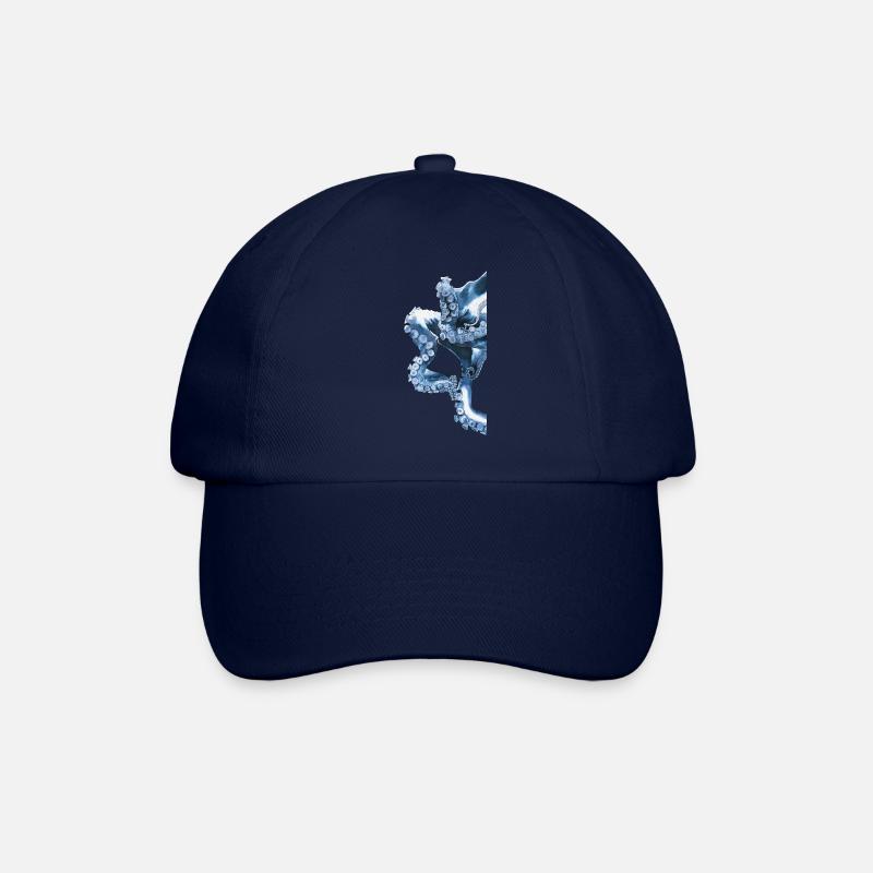 Poulpe Tentacule Octopus Tentacule Octopus Octopus - Casquette classique - bleu/bleu