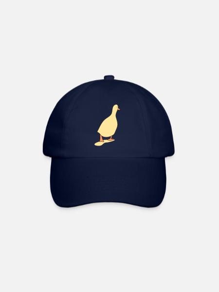 Oiseau canard 3 - Casquette classique - bleu/bleu