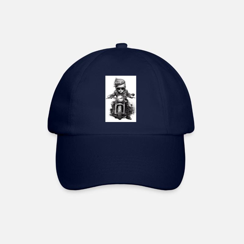 Junior Biker - Baseball Cap - blue/blue