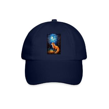 Fox - Baseball Cap - blue/blue - Front