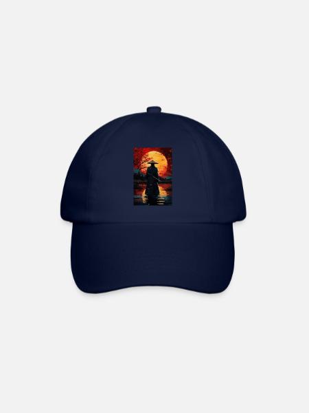 Samurai - Baseballkappe - Blau/Blau