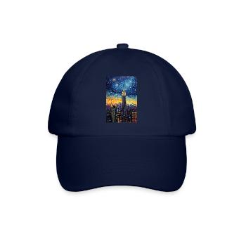 New York - Casquette classique - bleu/bleu - Devant