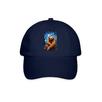 Sloth - Baseball Cap - blue/blue - Front
