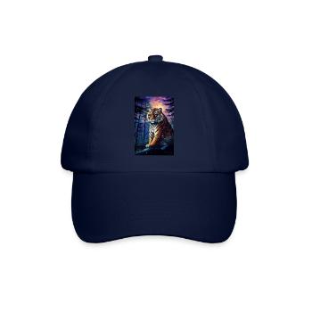Tigre - Casquette classique - bleu/bleu - Devant