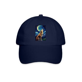 Wolf - Baseball Cap - blue/blue - Front