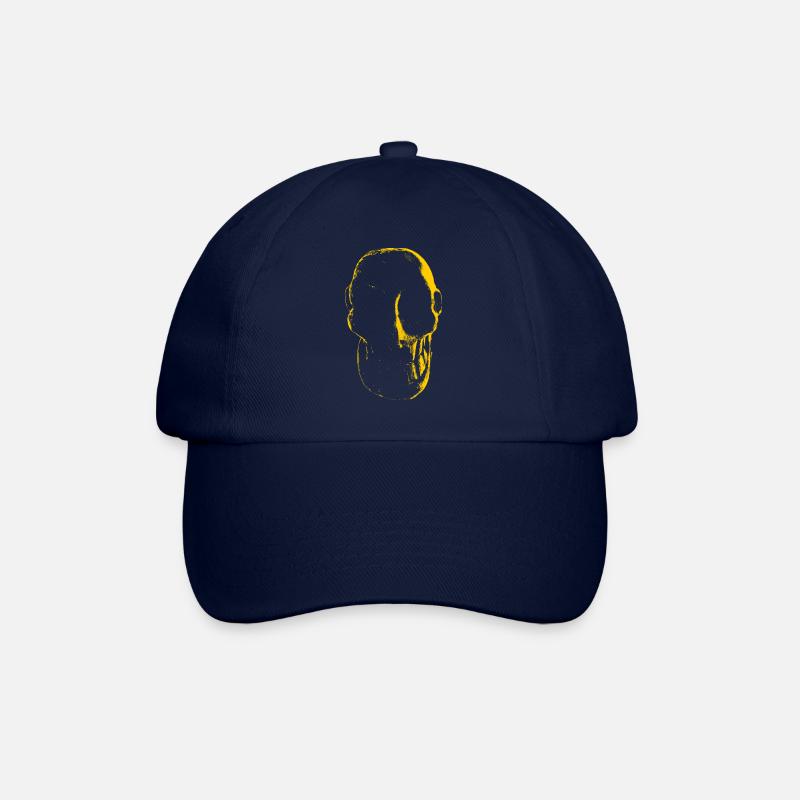 skulldesigner_RODRIGOdelTaxco - Baseballkappe - Blau/Blau