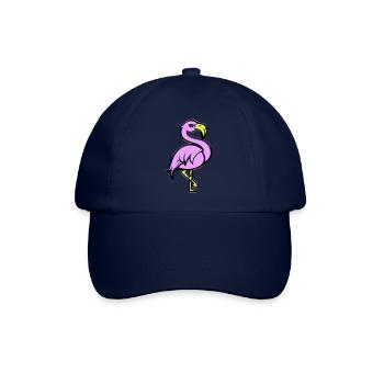 Flamingo Comic - Baseball Cap - blue/blue - Front