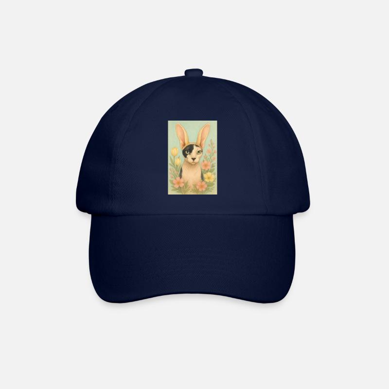 Ostersphynxkatze - Baseballkappe - Blau/Blau