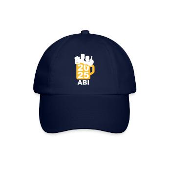 Bier Liga Logo ABI 2025 Maßkrug 6 - Baseballkappe - Blau/Blau - Vorne