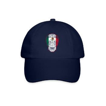 Drapeau aux couleurs nationales du Mexique Voyage au Mexique - Casquette classique - bleu/bleu - Devant