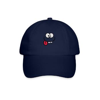 verrückt - Baseballkappe - Blau/Blau - Vorne