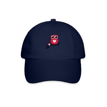 Owl Love - Baseball Cap - blue/blue - Front