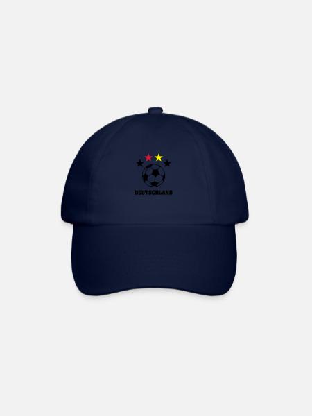 4 Sterne Weltmeister Deutschland - Baseball Cap - blue/blue