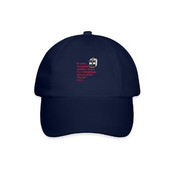 Citation - Casquette classique - bleu/bleu - Devant