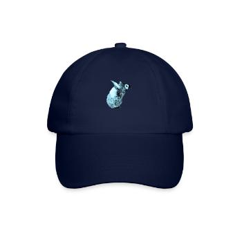 bébé pingouin bleu en pleurs - Casquette classique - bleu/bleu - Devant