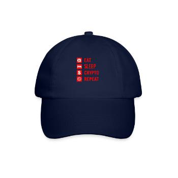 Bitcoin Trading Crypto Stocks - Casquette classique - bleu/bleu - Devant