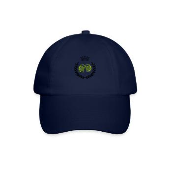 bier wappen 1 - Baseballkappe - Blau/Blau - Vorne