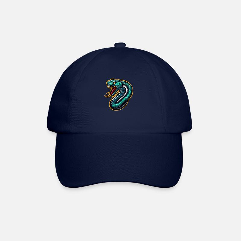 Snake 2 - Baseball Cap - blue/blue