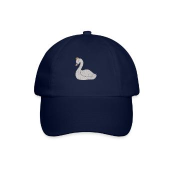 Tissu de cygne - Casquette classique - bleu/bleu - Devant