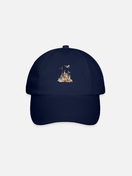 Chaque point de repère a sa propre histoire - Casquette classique - bleu/bleu
