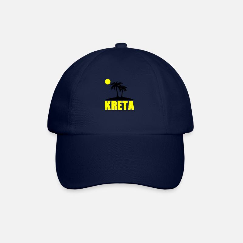 kreta - Baseballkappe - Blau/Blau