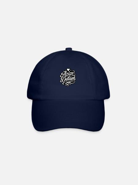 Azize Delam Persisch Liebe - Baseballkappe - Blau/Blau