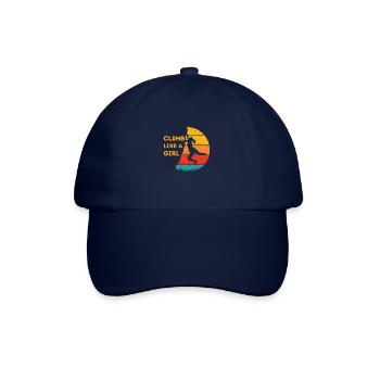 Trad Climbing - Climb like a Girl Rock Climbing - Baseball Cap - blue/blue - Front