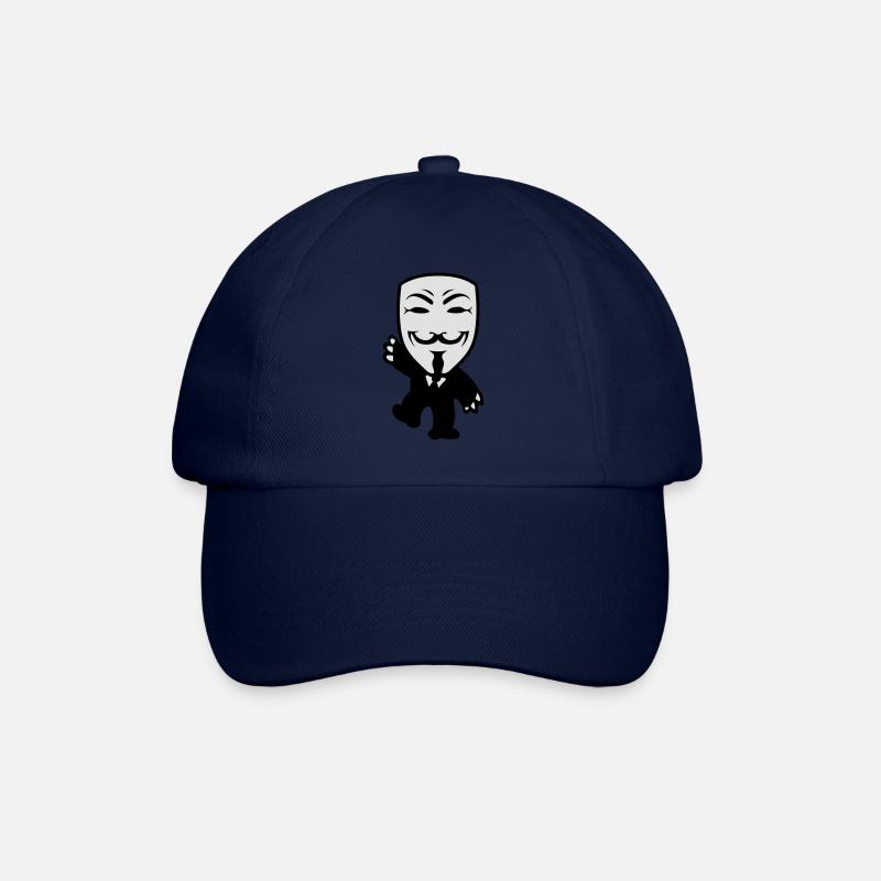 anonymous - Casquette classique - bleu/bleu