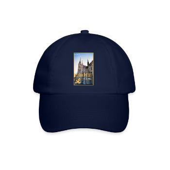 Budapest - Baseballkappe - Blau/Blau - Vorne