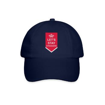 Citation Restons Strangers - Casquette classique - bleu/bleu - Devant