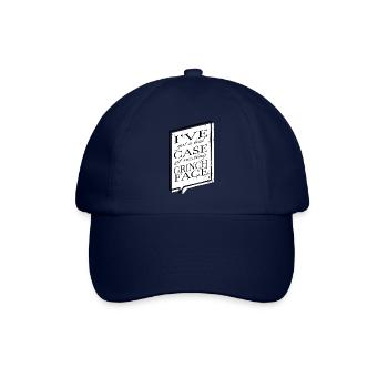 blagues drôle cadeau dinosaure noël dinosaure anniversaire - Casquette classique - bleu/bleu - Devant
