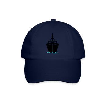 Navire 2 - Casquette classique - bleu/bleu - Devant