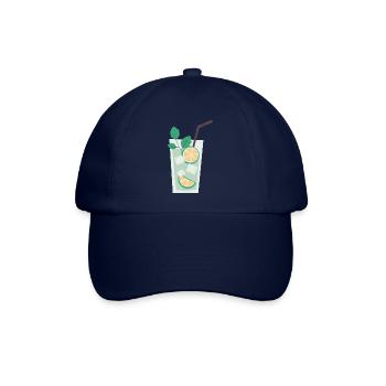 Summer Drink - Baseballkappe - Blau/Blau - Vorne