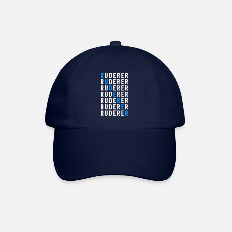 Ruderer - Baseballkappe - Blau/Blau