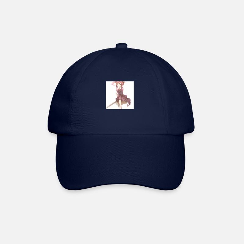 anime - Baseball Cap - blue/blue