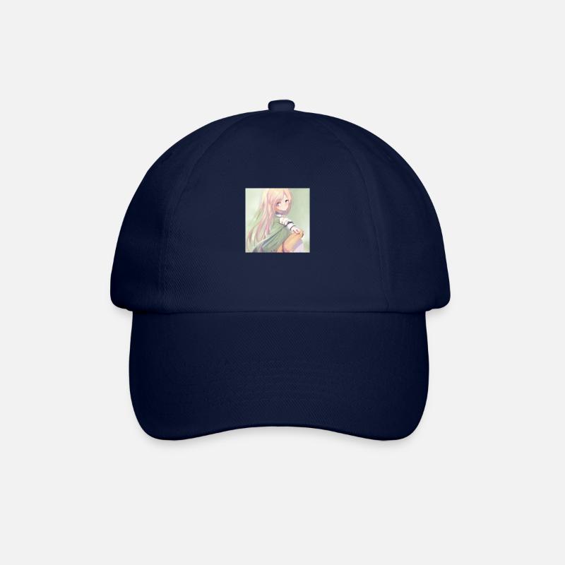 Anime - Baseballkappe - Blau/Blau