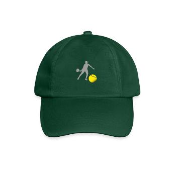 Padel woman - Baseball Cap - bottle green - Front