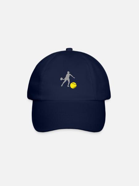 Padel woman - Baseball Cap - blue/blue